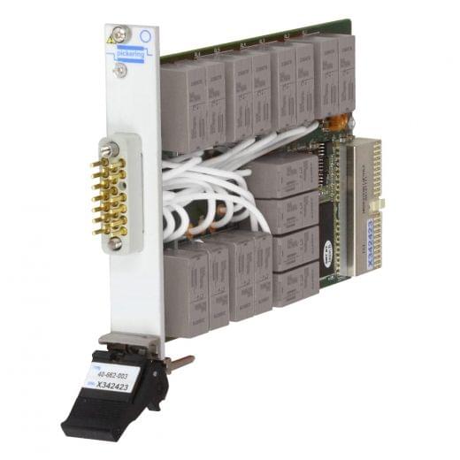 Dual 4-Channel 1-Pole 16 Amp PXI Power Multiplexer - 40-662-012