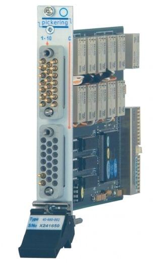 PXI 10 Channel Power Mux 2 Pole - 40-660-002