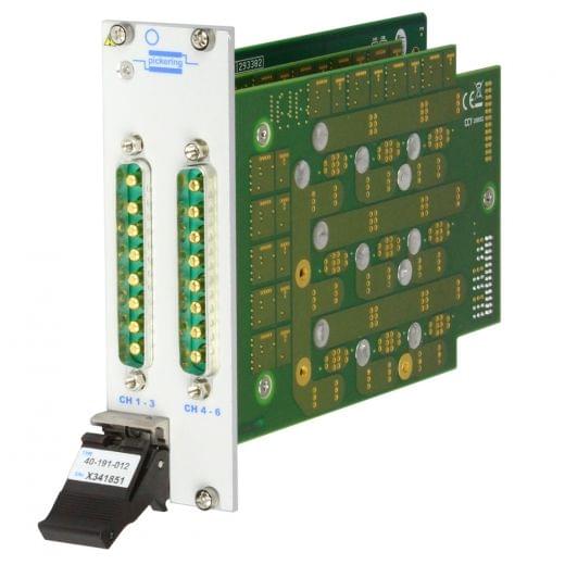 PXI 30A 6-chan 2-bus Fault Insertion Switch - 40-191-012