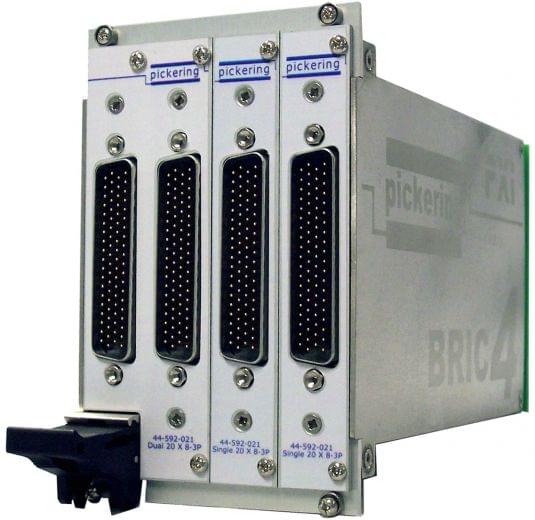 Dual 80x4 3pin BO PXI BRIC4 FIBO Matrix - 40-592A-004