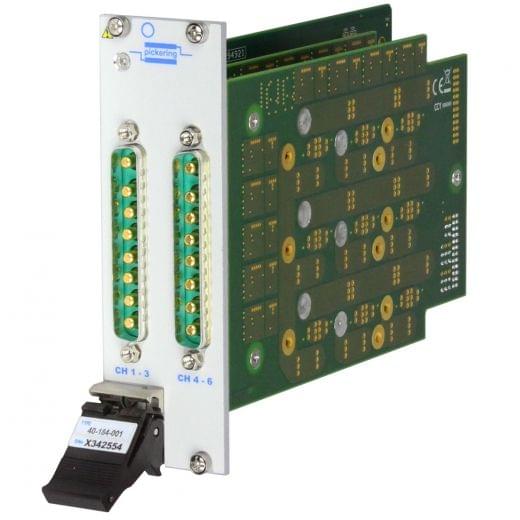 6-Channel 25A 100V,SPST Solid-State PXI Switch - 40-184-001