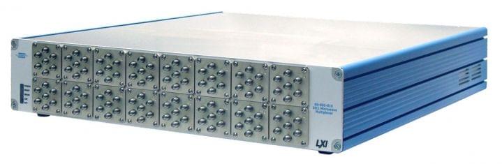 LXI 50Ohm Terminated 6:1 Microwave Multiplexer 2-bank 18GHz SMA - 60-800-102