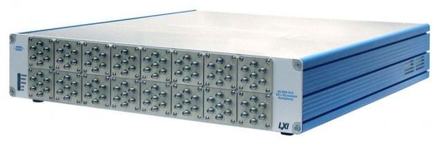 LXI 50Ohm Terminated 6:1 Microwave Multiplexer 2-bank 18GHz SMA - 60-800-102