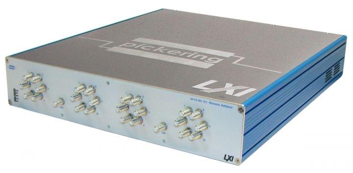 LXI Dual Bank, 12:1 MUX 75 Ohm 1GHz F-type - 60-722-002