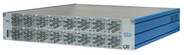 LXI 75Ohm 6:1 Microwave Multiplexer 16-bank 2.5GHz 1.6/5.6 - 60-820-016