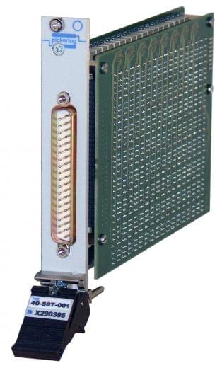 16x16,2A60W,1-Pole,PXIHigh-Density Matrix Module,40-587A-001