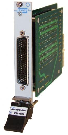 64x4,0.5Amp,60v,1-Pole, PXI Solid State Very High Density Matrix,40-500-001