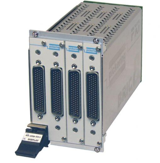 128x8,1-Pole,4-Slot BRIC,PXI Matrix(2sub-cards),40-559-401-128x8