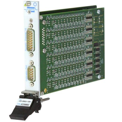 4-Ch,200Ohm to 2.4kOhm,100mW,PXI PT500 RTD Simulator,40-263-502