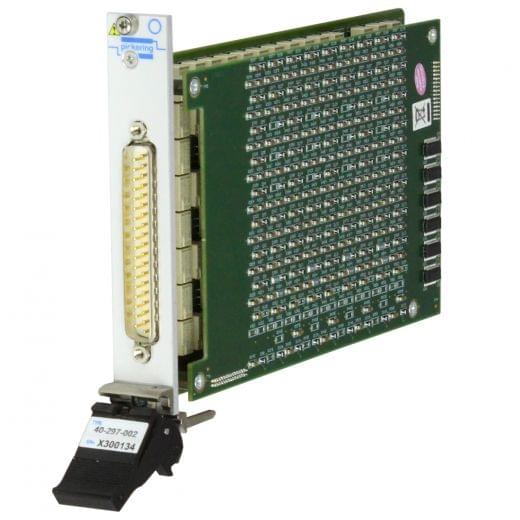 6-Ch,3Ohm to 5.82MOhm,0.5W,PXI Resistor Module,40-297-052