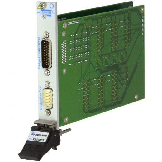 2-Ch,350Ohm Bridge,0.5W,PXI Strain Gauge Simulator,40-265-012