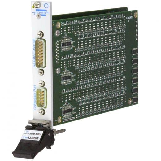 3-Ch,90Ohm to 8kOhm,100mW,PXI Resistor Module,40-260-001