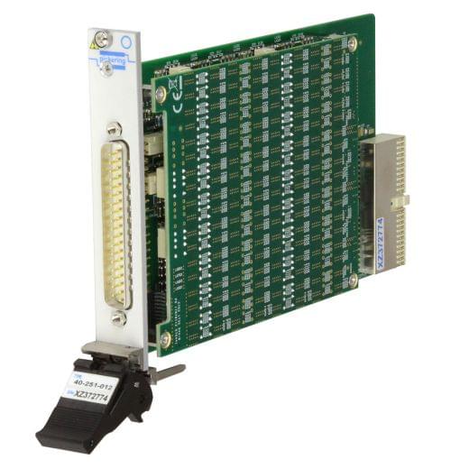 4-Ch,2Ohm to 102kOhm,2.5W,PXI Resistor Module,40-251-034
