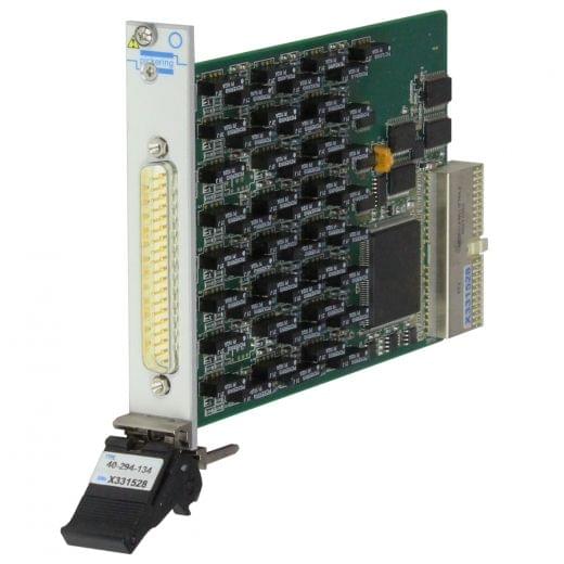 2 Ch +8 SPST Relays,3Ohm to 32.7kOhm,0.5W (10W SPST),PXI Resistor Module,40-294-132