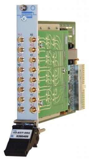 Single,2x2 2.5GHz,75Ohm,SMB,PXI RF Matrix,40-837-001