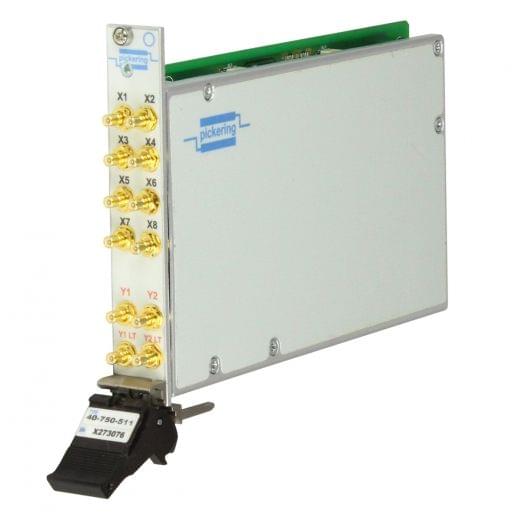 8x2 1.5GHz,50Ohm,SMB,PXI RF Matrix,40-750-511