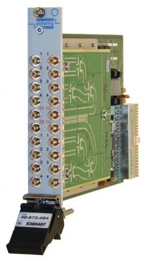 Single 4 to 1,3GHz,50Ohm,PXI RF Multiplexer,SMB, 40-872-001
