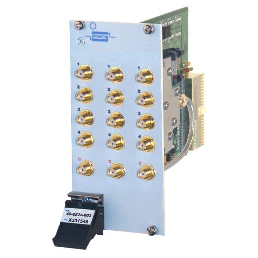 Triple 4 to 1,8GHz,50Ohm,PXI RF Multiplexer,SMA,Terminated, 40-882A-003