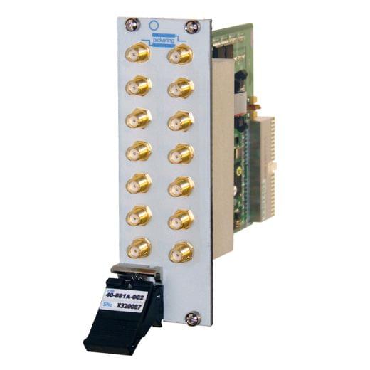Dual 6 to 1,8GHz,50Ohm,PXI RF Multiplexer,SMA,Terminated, 40-881A-002