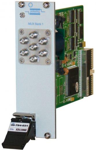 Single SP6T,40GHz,50Ohm,PXI Multiplexer,SMA-2.9, 40-784A-041