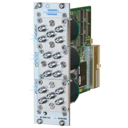 Triple SP4T,26.5GHz,50Ohm,PXI Multiplexer,SMA, 40-784A-133
