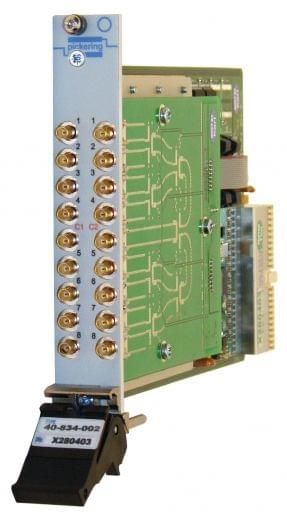 Single 8 to 1,3GHz,75Ohm,PXI RF Multiplexer,SMB, 40-834-001