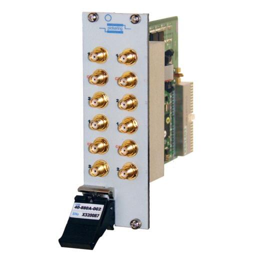 Quad,SPDT,10MHz-8GHz50Ohm,SMA, PXI RF Switch,Terminated, 40-880A-002