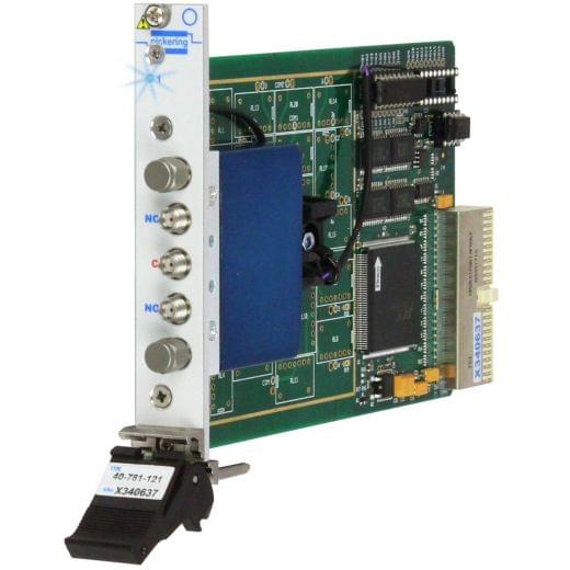 Single,SPDT,DC-18GHz,50Ohm,SMA PXI Microwave Relay,External Termination, 40-781-121