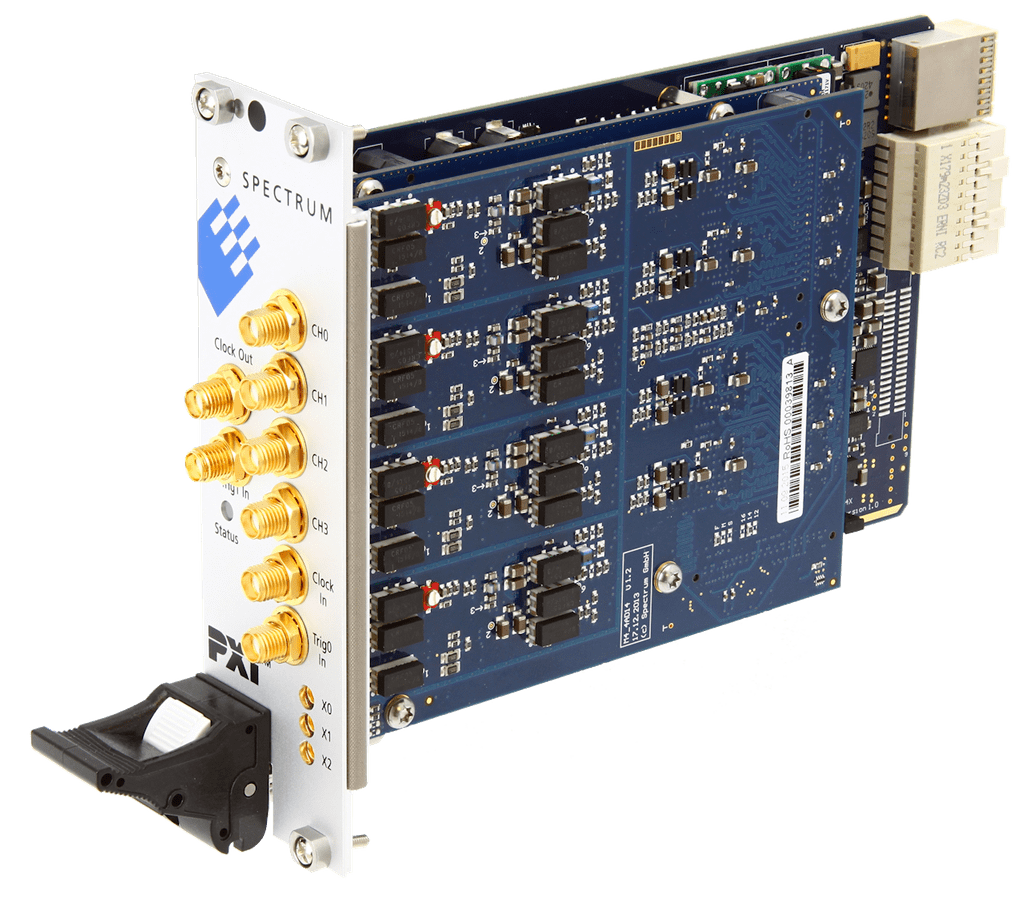 4Ch,14 Bit,250 MHz,400 MS/s,PXI Express Digitizer, M4x.4481-x4
