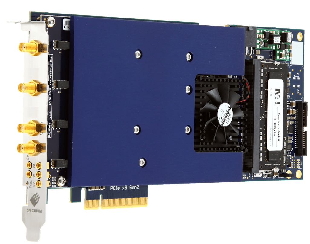 2Ch,8 Bit,500 MHz,1.25 GS/s,PCI Express x8, Digitizer, M4i.2211-x8