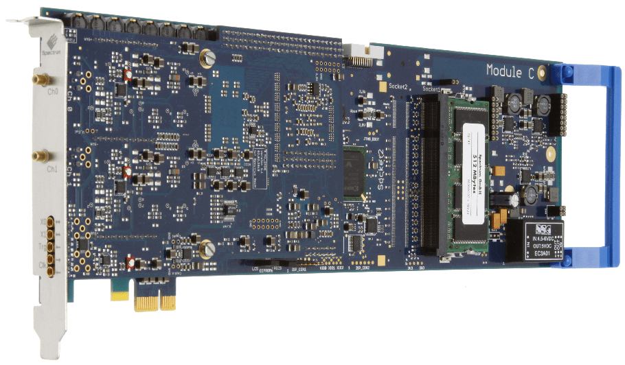 2Ch,8 Bit,500 MHz,1 GS/s,PCI Express x1, Digitizer, M3i.2132-Exp