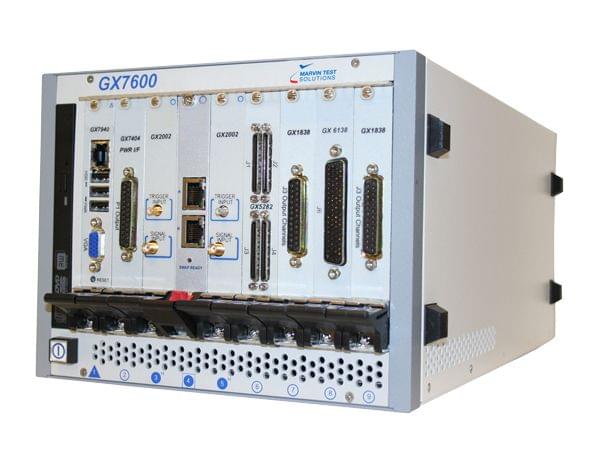 9 slot,3U,550w,PXI echassis, GX7600